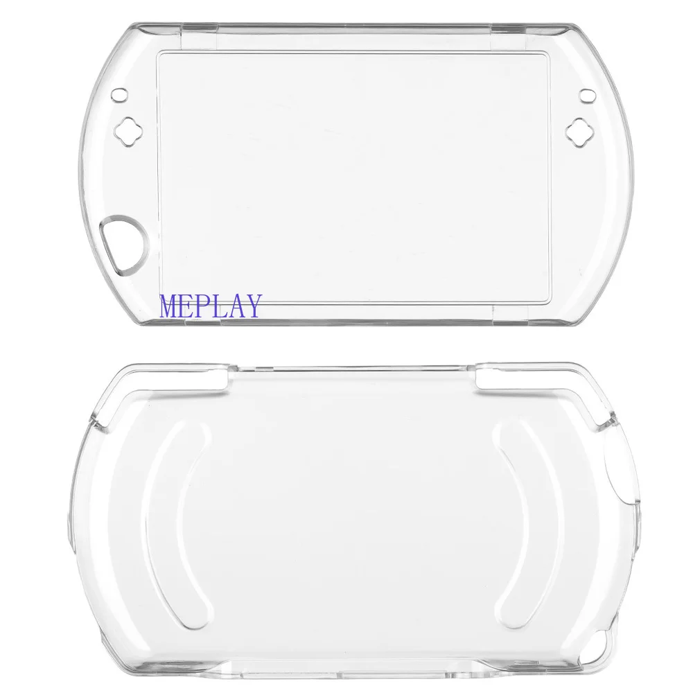 Funda protectora transparente para consola Sony PSP Go, carcasa dura de cristal transparente