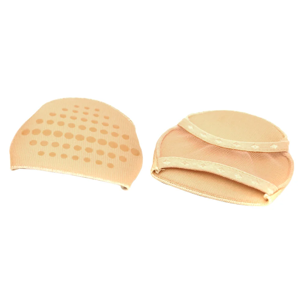 

1Pair Forefoot Cushions Peep-Toe Design Breathable Soft Sponge Pads for Shoes Pressure Relieving High Heel Insoles