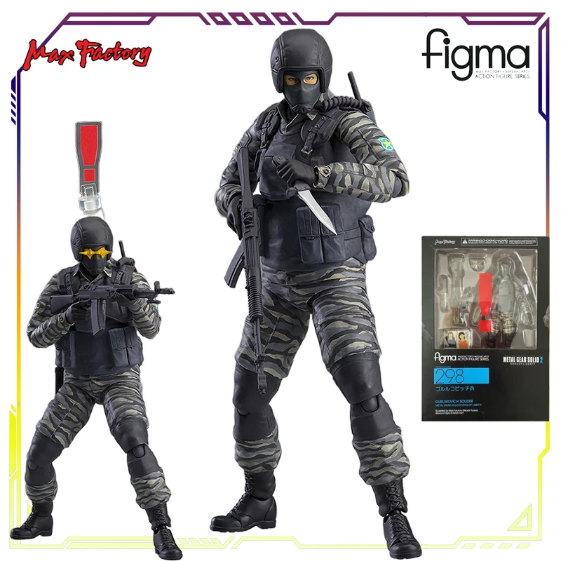 

Max Factory Original Figma Alloy Equipment 2 Series Gurlukovich Soldier Anime Action Figure Model Toys Ornaments Gifts Fo Boys