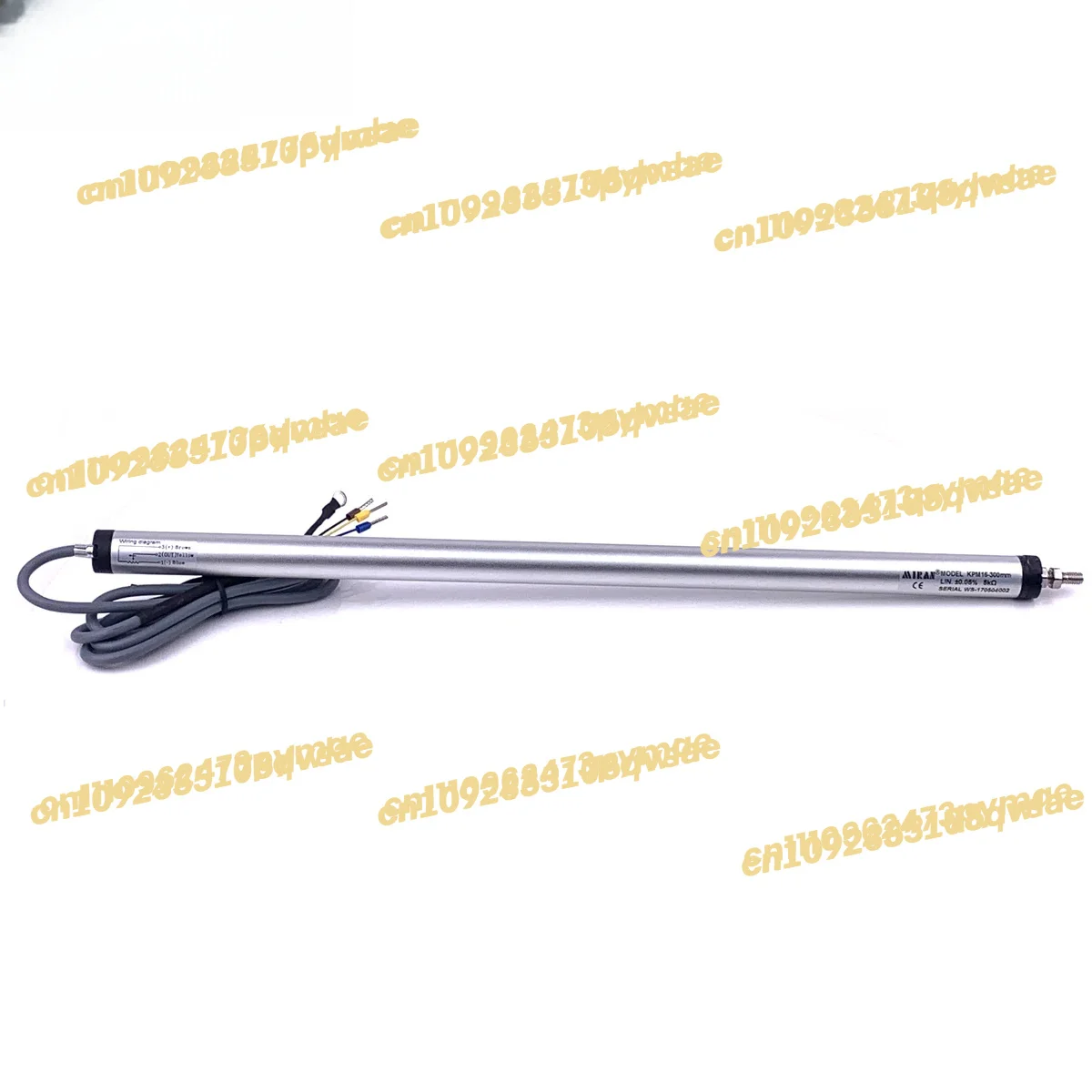 

MIRAN KPM16D 50mm-300mm Diameter 16mm Pulling Rod Position Transducers Sensors Electronic Ruler Displacement Transducer Scale