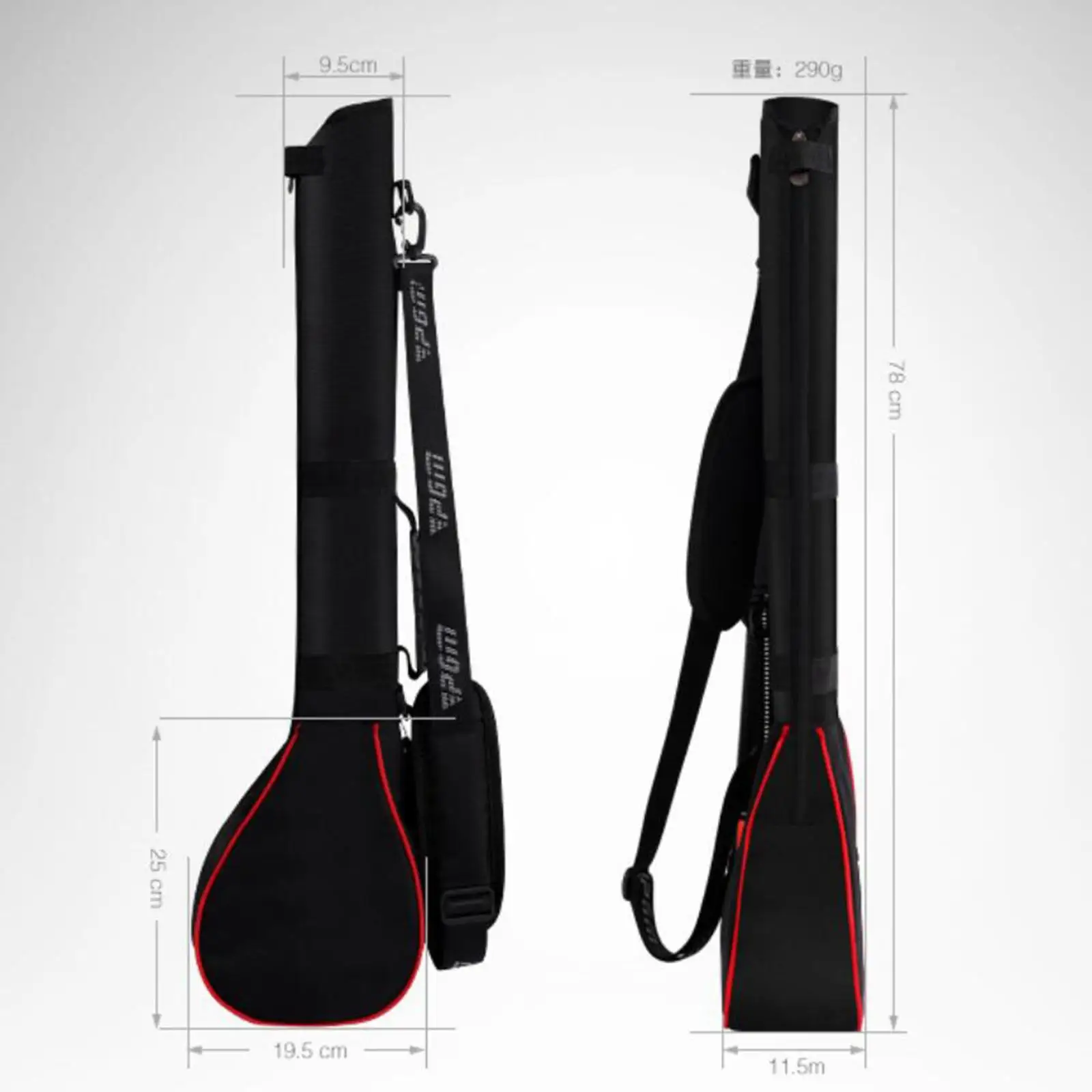 

Сумка для гольф-клюшек для мужчин и женщин, для гольф-полей, вмещает 3 клюшки, с застежкой-молнией для дополнительной защиты клюшек.