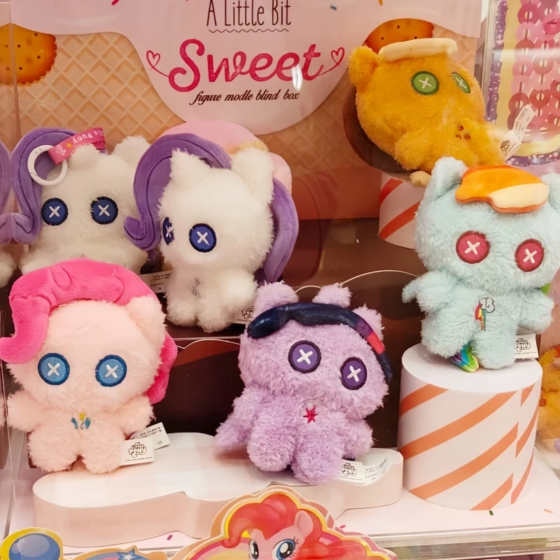 

Новый Kawaii My Little Pony слепая коробка милая кукла кулон мультфильм детские игрушки друг Рождественский подарок модные коллекционные украшения