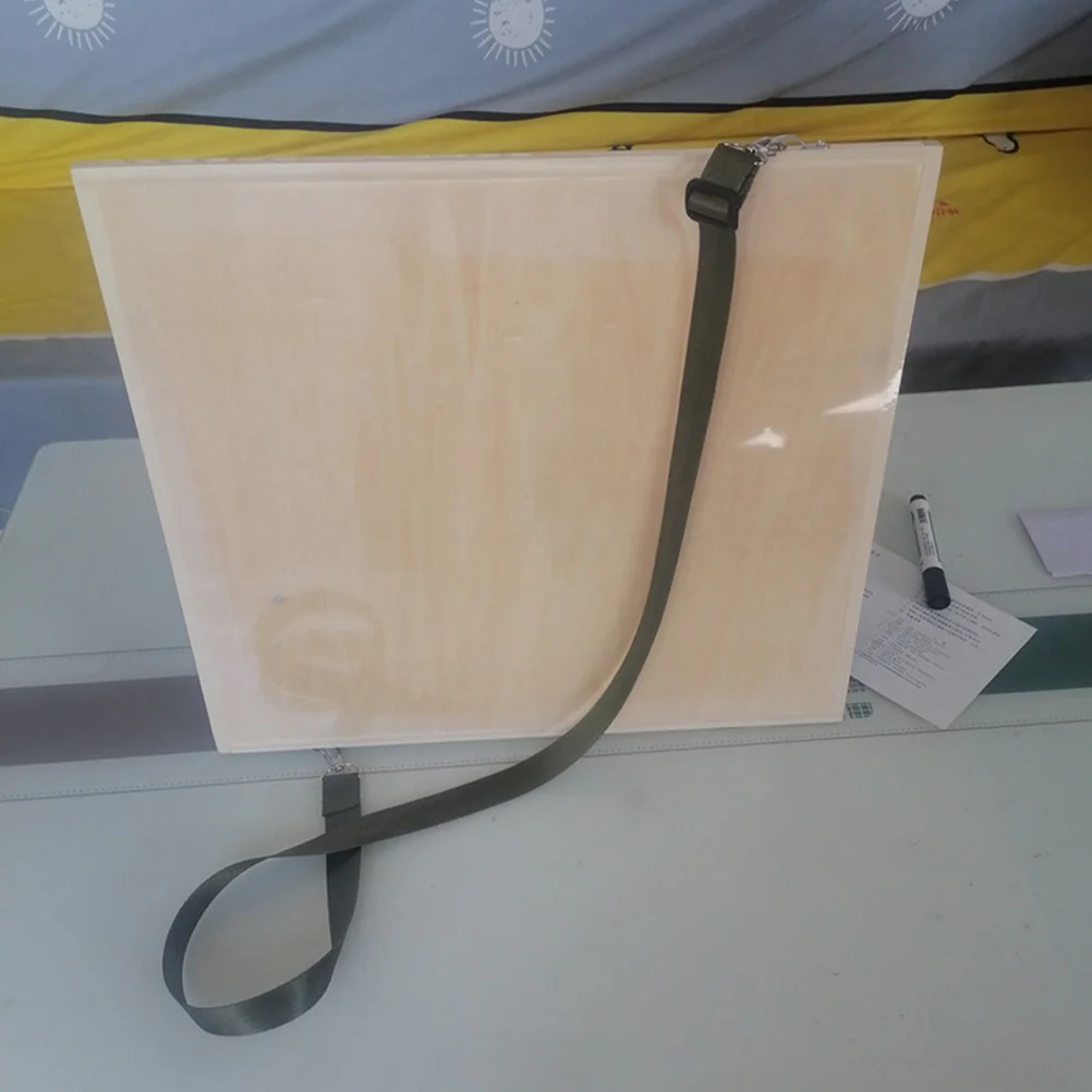 

Artist Sketch Board Wood Drawing Board Portable Thick Durable Shoulder Strap Suitable Classroom Outdoor Drawing Painting