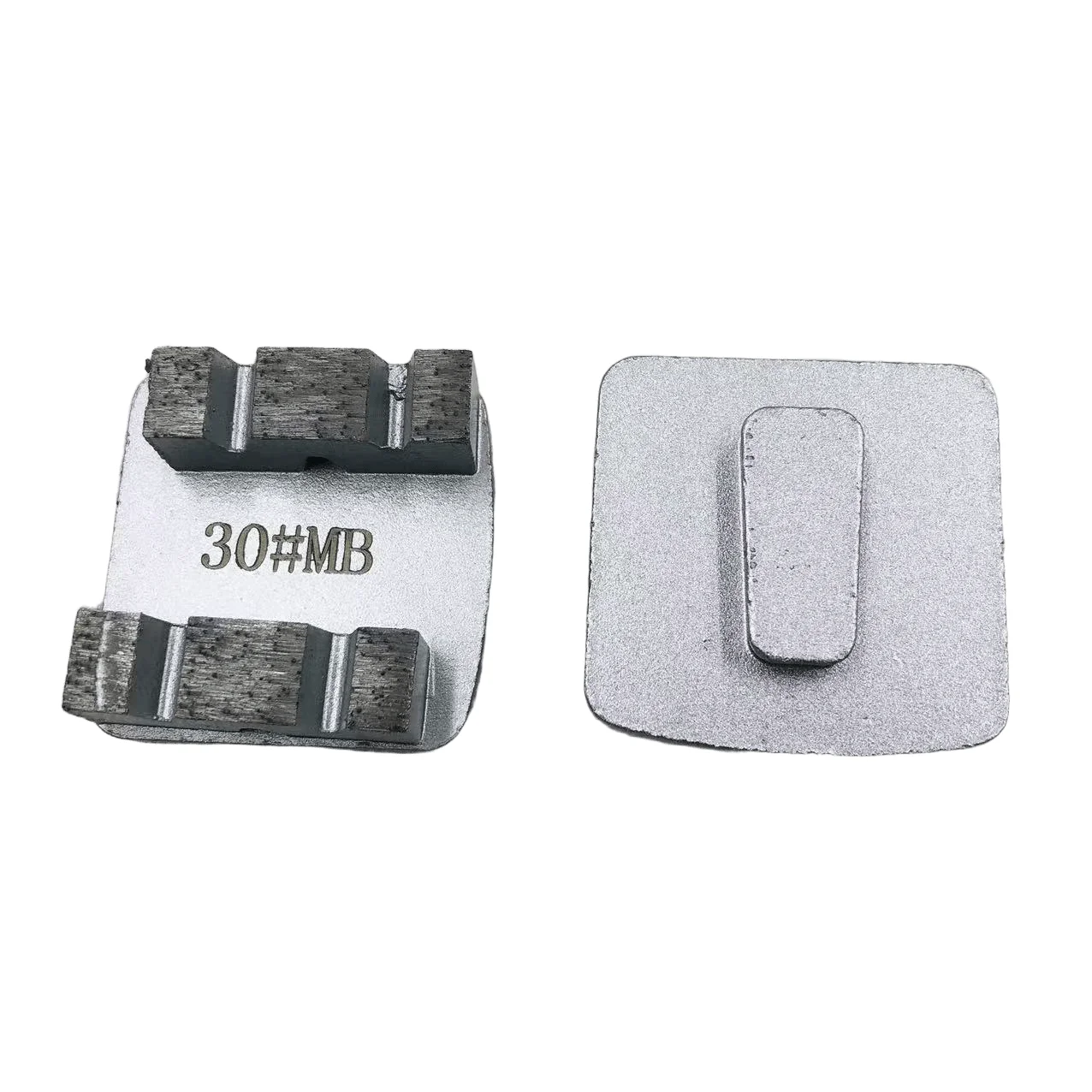 9 PCS Redi Lock Diamond Grinding Shoes Disc Two M Shape Segments for Concrete Terrazzo Floor Husqvarna Compatible Free Shipping