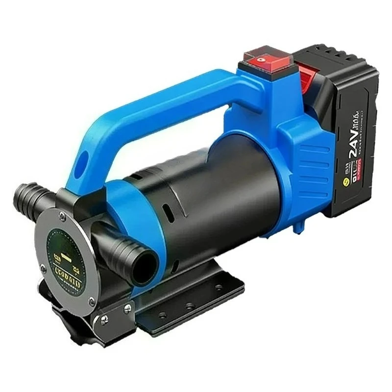 Lithium Battery Electric Oil Pump Wireless Pumping Small Portable Rechargeable Refueling Machine 24V 60L/min Self-priming Pump