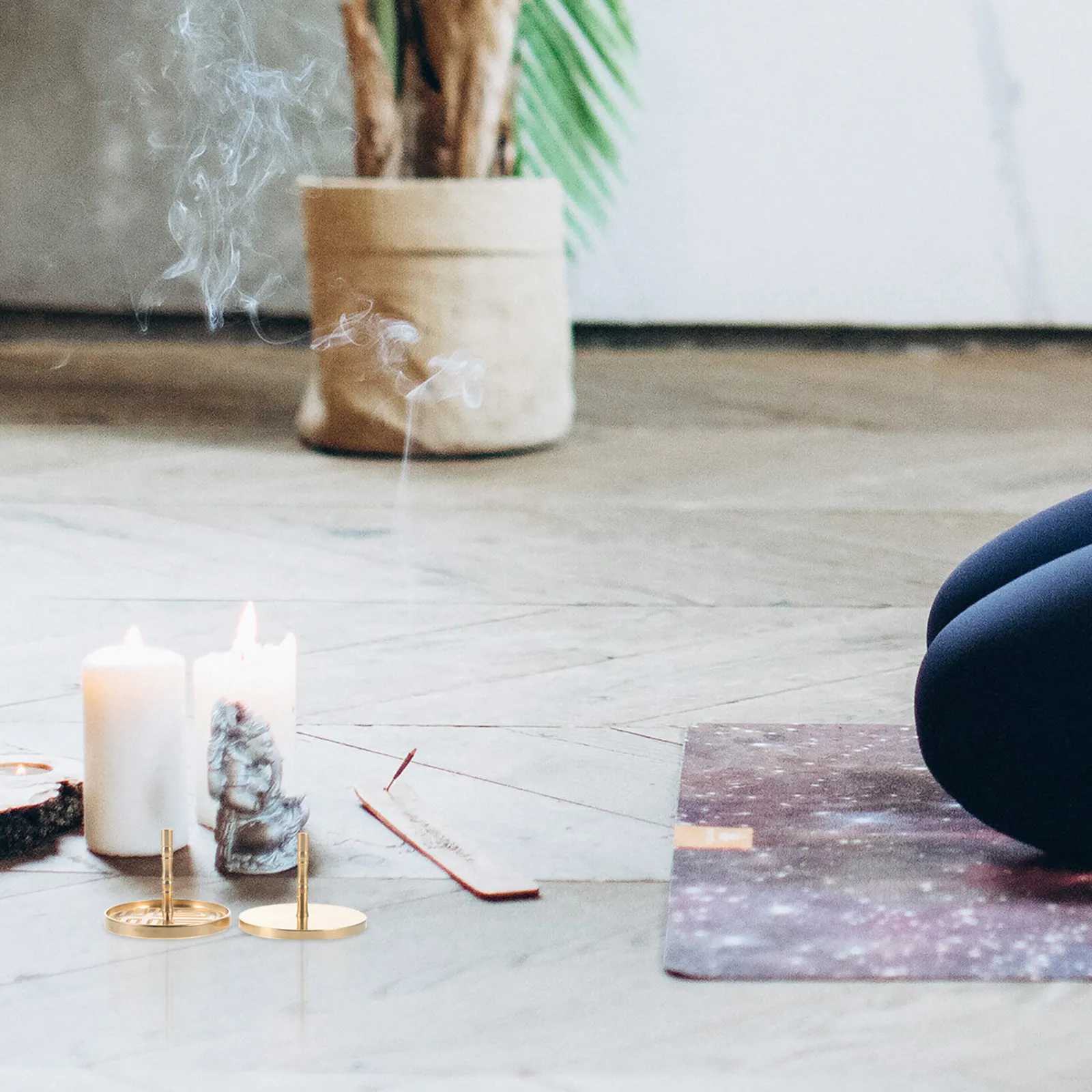 

Набор из 1 премиального медного пресса для благовоний: тонкая работа, легкий, портативный – для гостиной, спальни, кабинета, отеля, бара