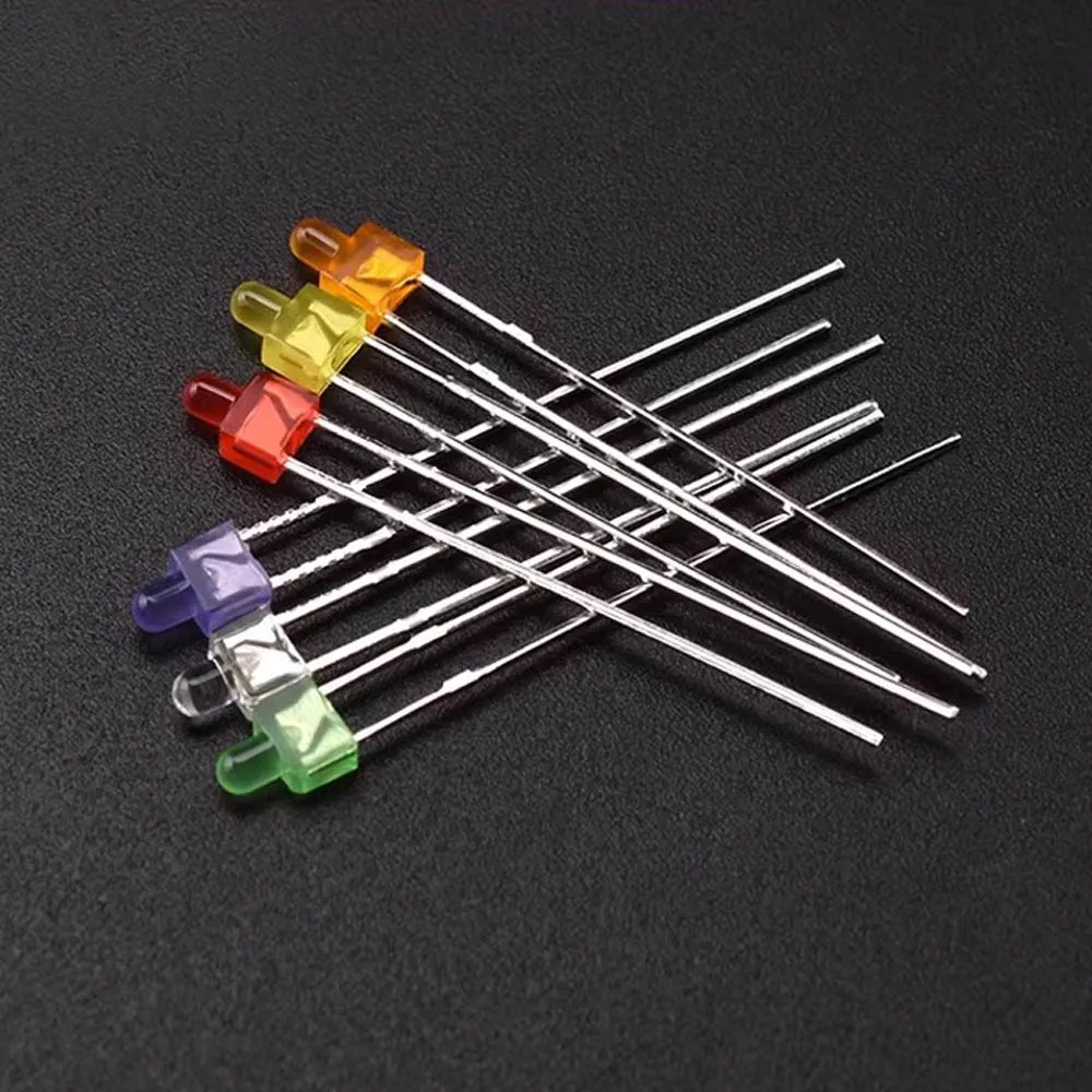 50Pcs 2MM LED Diode Mixed Color Orange