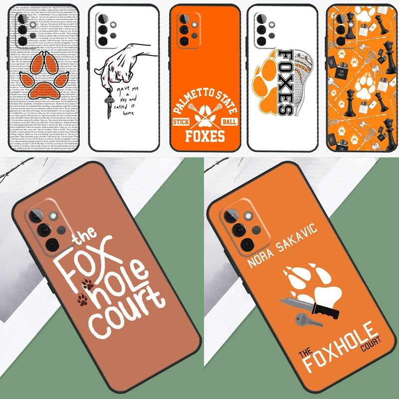 Etui Foxhole Court do Samsung Galaxy A34 A54 A14 A52 A32 A12 A22 A72 A42 A13 A33 A53 A51 A71 Cover