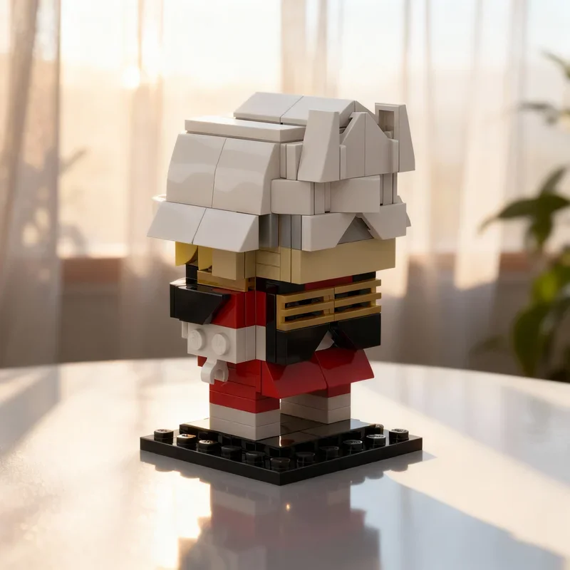 

170pcs MOC Char Aznable Brickheadz Model Building Blocks Toy Architecture DIY Creative Idea Brick Festival Gift Education
