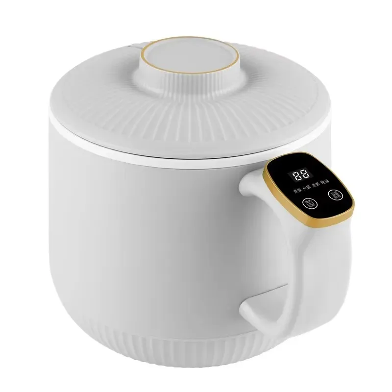 Electric non-stick pan multi-functional mini rice cooker hot pot household 1.6L 2-3 people household dormitory office