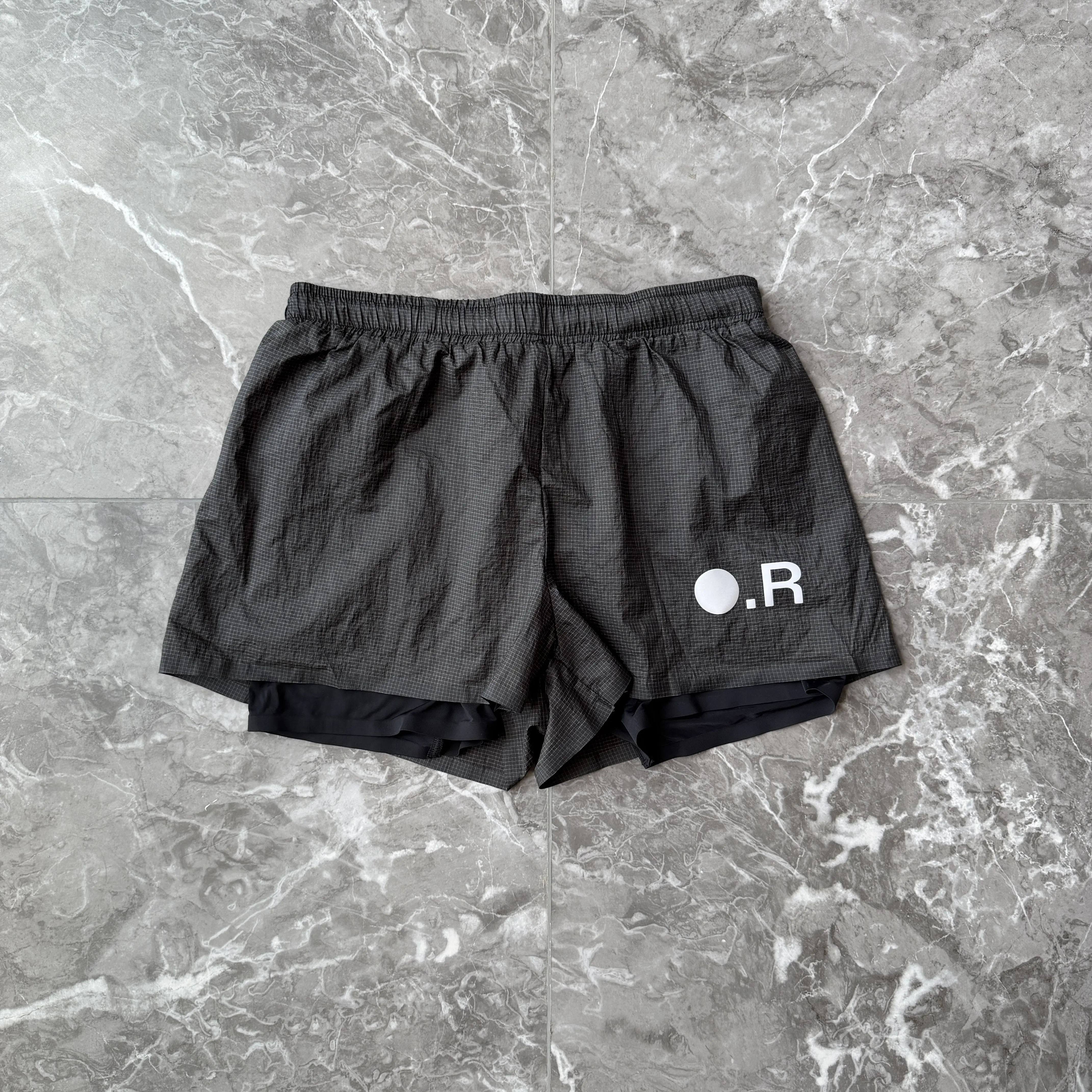 Optimist Runners Lightweight 2-in-1 Compression Shorts Double Layer for Trail Running Fitness Training Athletic Shorts Unisex