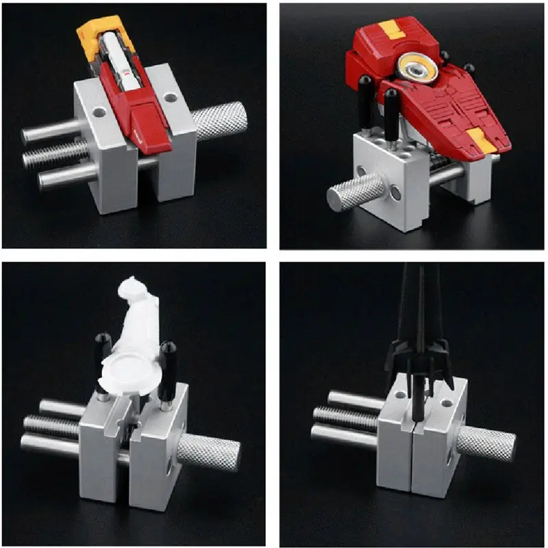 A36T-2X Metal Vise Fixture Multi-Function Clamp Model Making Fixed Jig DIY Crafts Remodeling Vise Workbench With Clamping