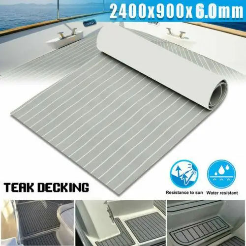 Eva-Schaum Deckbeschläge for Boat Yacht Marine Bodenbelag Non-Slip Rug Mit Kleberücken Synthetische Teakholz Bodenbelag – Detail 5