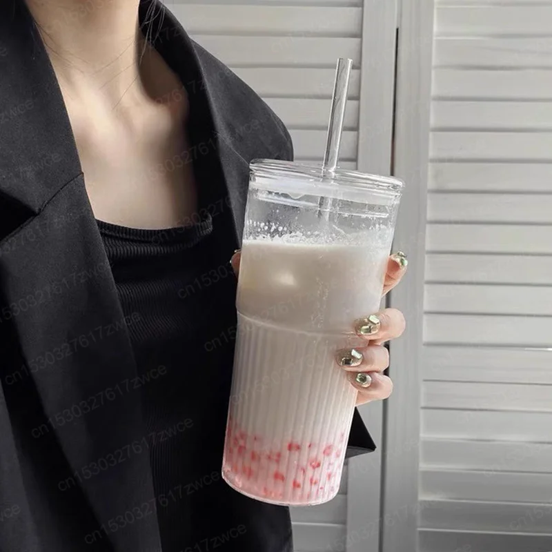 Replacement Transparent Straw Compatible with Stanley 40 oz 30 oz Cup Tumbler,Reusable Straw with Cleaning Brush Clear