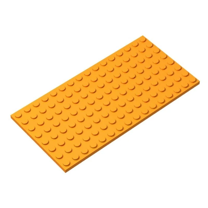 10 Stücke 92438 8x16 Punkte Grundplatte Bausteine Moc Platte Bord Zubehör Kompatibel mit Ziegel Spielzeug Kinder Geschenk B