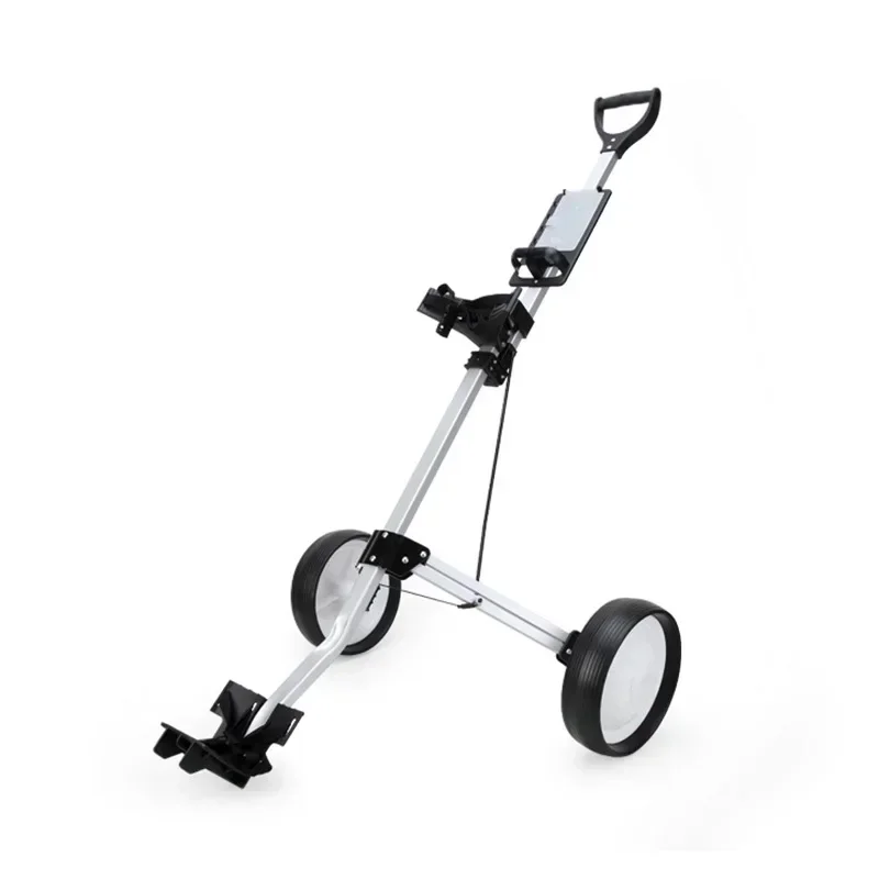 PGM golf two wheeled golf cart foldable hand push pull golf cart  course