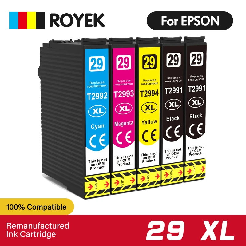 

29XL Ink Cartridge For Epson T 2991 2992 2993 XL T29XL Compatible XP235 XP247 XP245 XP332 XP335 XP342 XP345 XP435 XP432 Printer