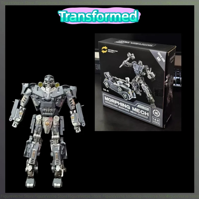 

【Ready Stock】Transformation BMB TW-01 TW01 World War II Warrior Enlarged Version Bee MPM Jeep Action Figure Toy