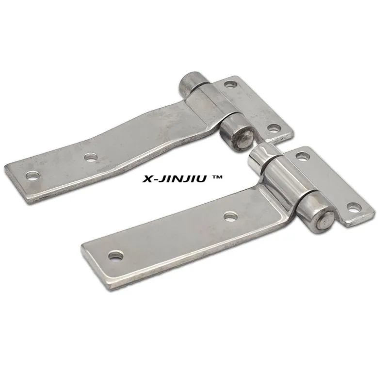 X-JINJIU-126 Strip T-shaped Hinge Heavy Machinery Wooden Fence Door Iron Door Hinge Industrial Equipment Cabinet Thickened Hinge