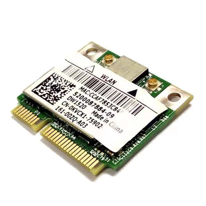 MINI karta wifi PCI-E DW1520 BCM4322 bezprzewodowa AGN Broadcom BCM94322HM8 dla DELL