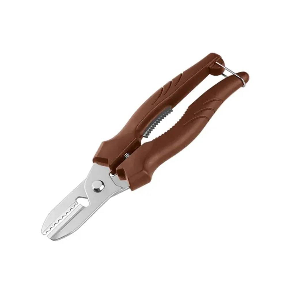 Tesoura multifuncional para descascar castanha, cortador cruzado de castanha, tesoura de cozinha, descascador de castanha, utensílios de cozinha reutilizáveis