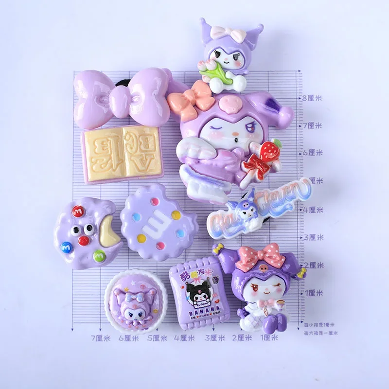 Sanrio Cartoon Anime Shoe Buckle Kawaii Hello Kitty kulomi Melody Cinnamon Dog Shoes Charm Accessories Girl Gifts