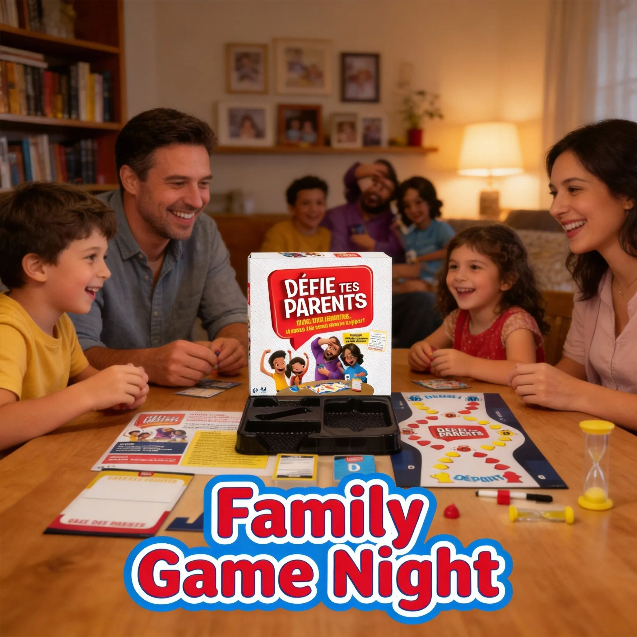 

Играйте в «Поколенческую викторину» с родителями — игра для семейных встреч и вечеринок, для 3-6 игроков