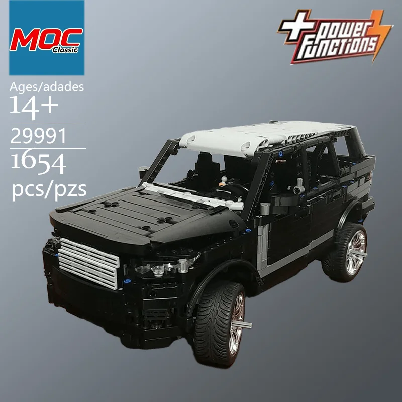 Specially Customized MOC Classic Off-Road SUV Technic Building Block Model - Trendy Educational Toys - Casual Building Game Toy