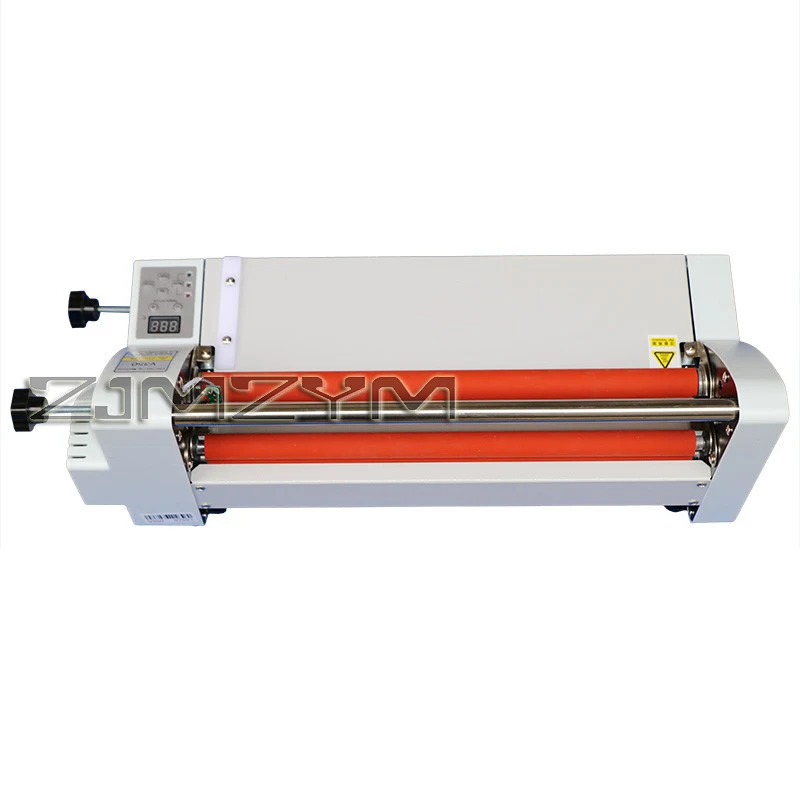 V350 Film Laminator Four Rollers A3 SIZE Hot Roll Laminating Machine Electronic Temperature Control Singleroll Laminator