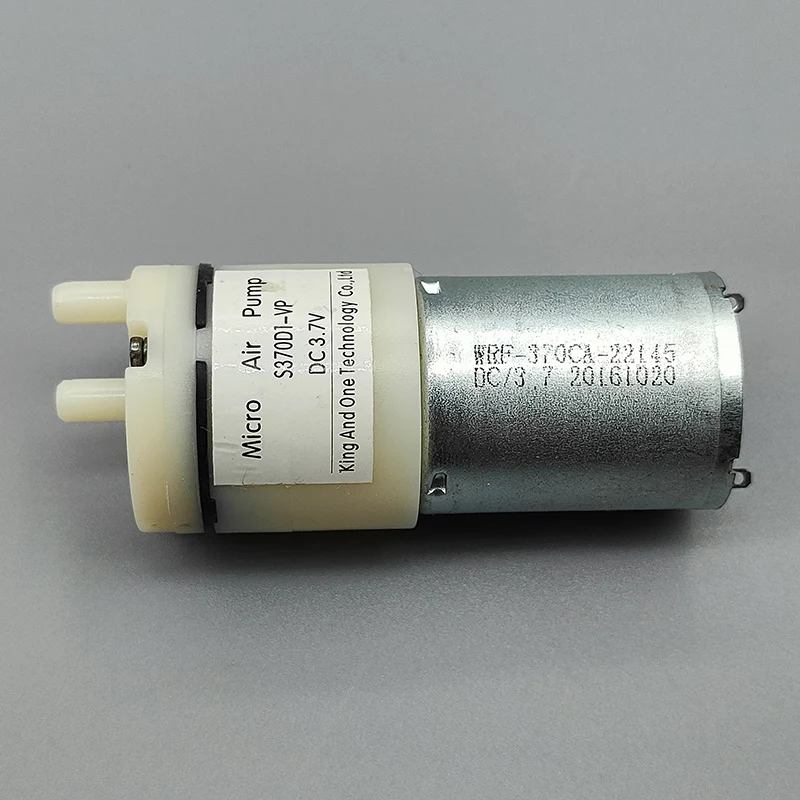 

DC 3.7V 5V Mini 370 Motor Vacuum Diaphragm Air Oxygen Pump Negative Pressure Suction Breast Pump DIY Aquarium Water Fish Tank