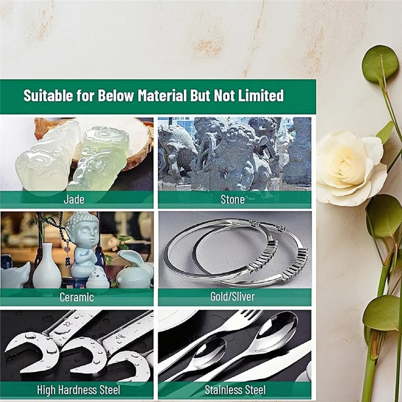 

AT21-Алмазные шлифовальные насадки, 20 шт., хвостовик 1/8 дюйма, зернистость 120, набор борфрез с алмазным покрытием, подходит для большинства вращающихся инструментов, изготовления ювелирных изделий