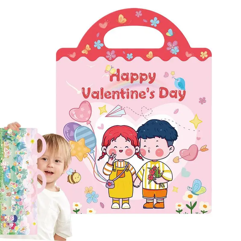 Sticker Books For Kids Creative Sticker Story Books Preschool Learning Activities Educational Toys Learning Materials For Boys