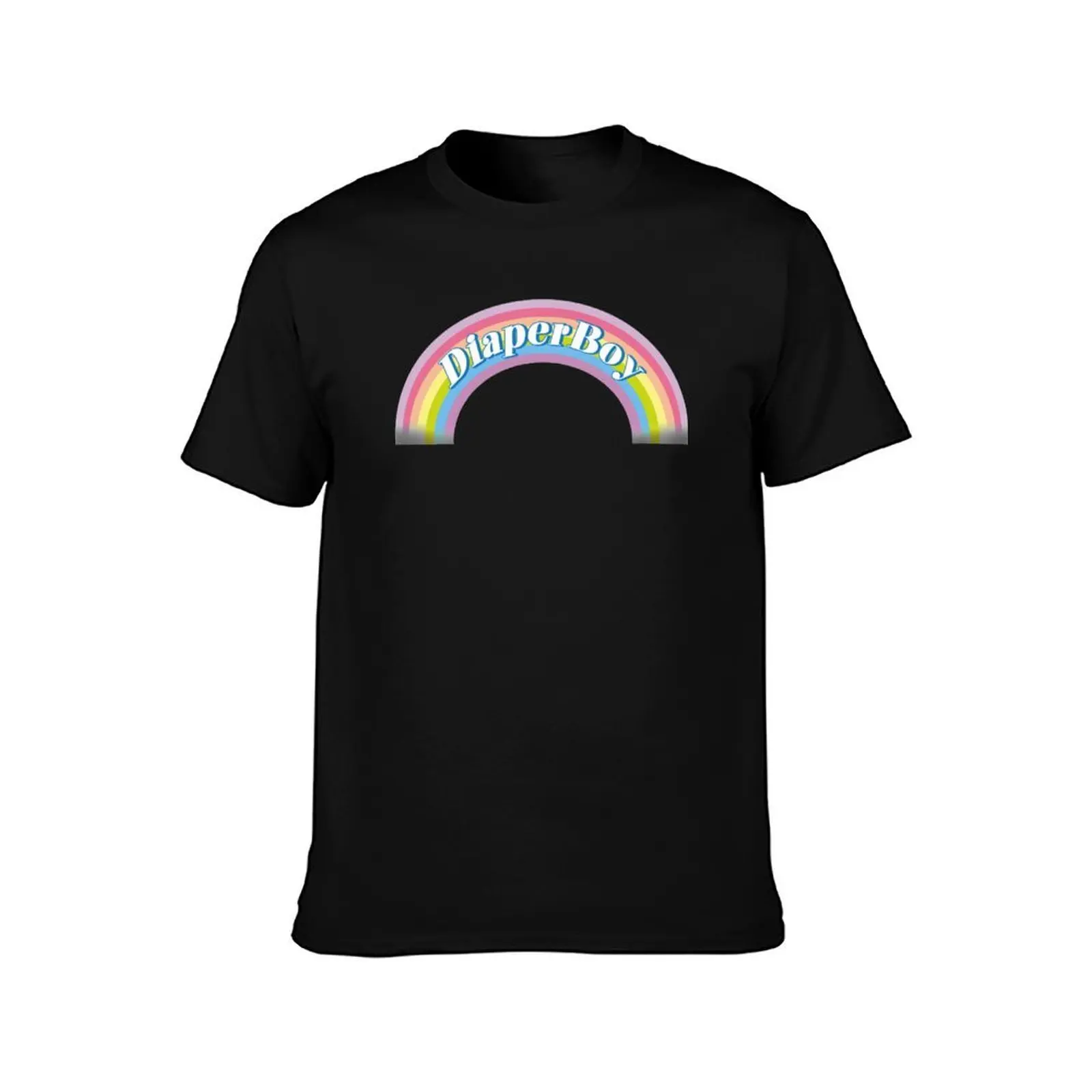 Diaper Boy - rainbow T-Shirt Summer Sports Quick Dry T-Shirt