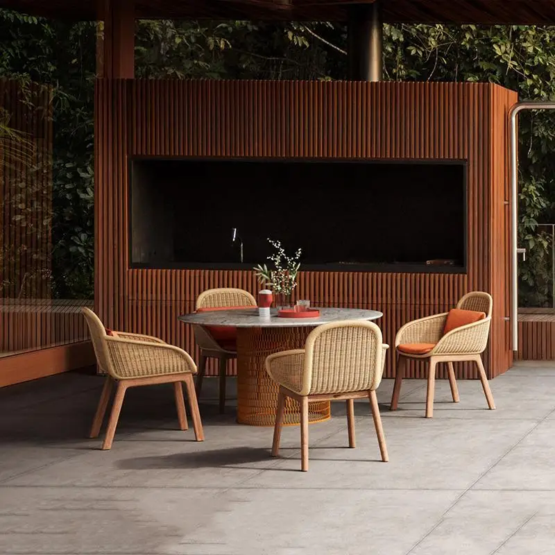 Südostasien Outdoor Sofa Rattan Garden Hotel Homestay