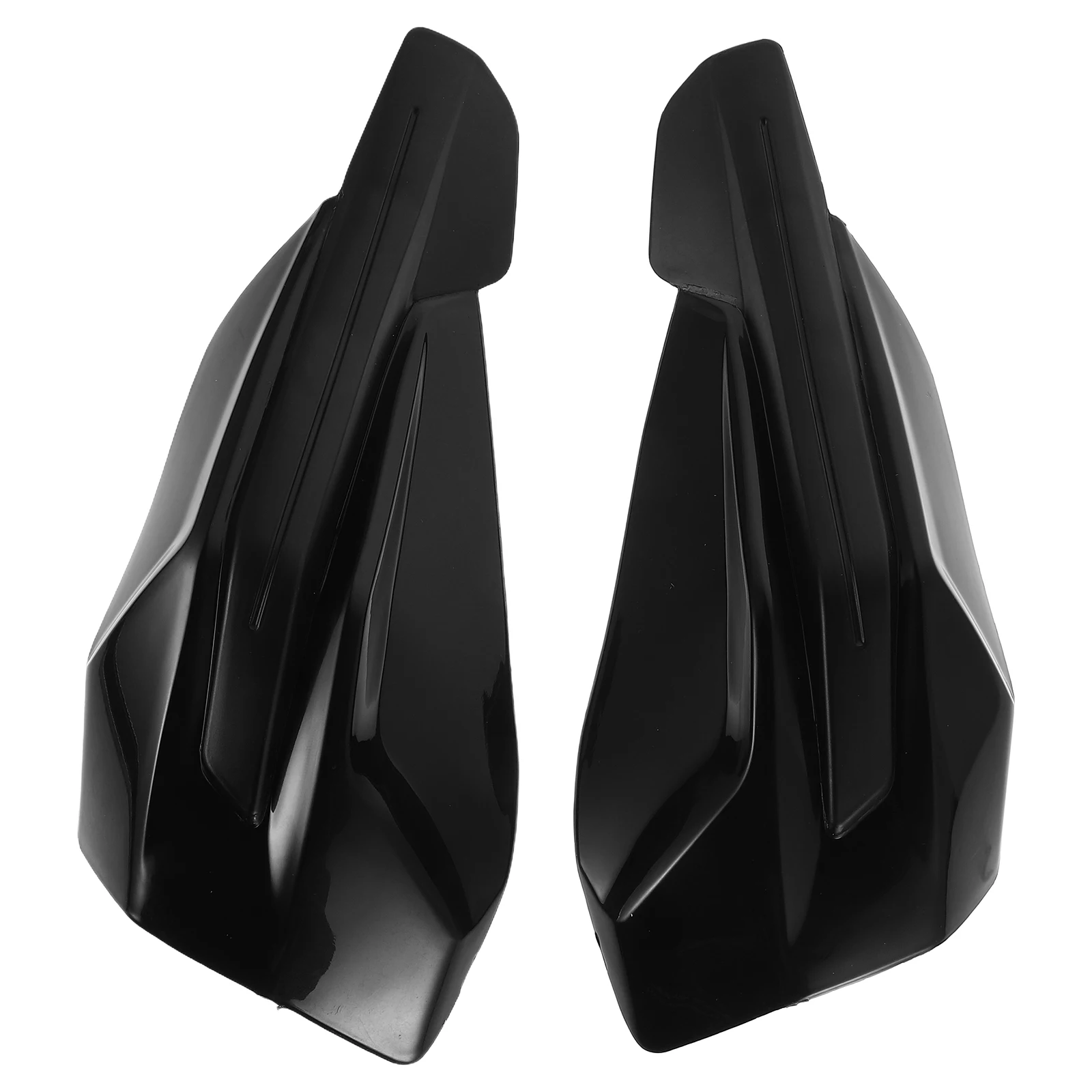 

1 Pair Motorcycle Handguards Black Windproof Handlebar Protection Universal Fit For Dirt Bikes Atvs Off-Road Riding Hand Guard