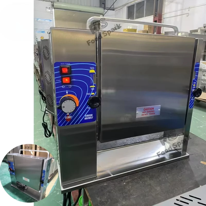 

Multifunctional Conveyor Chain Toaster Hamburger Bun Toaster Machine Vertical Contact Toaster For Hamburger Shop