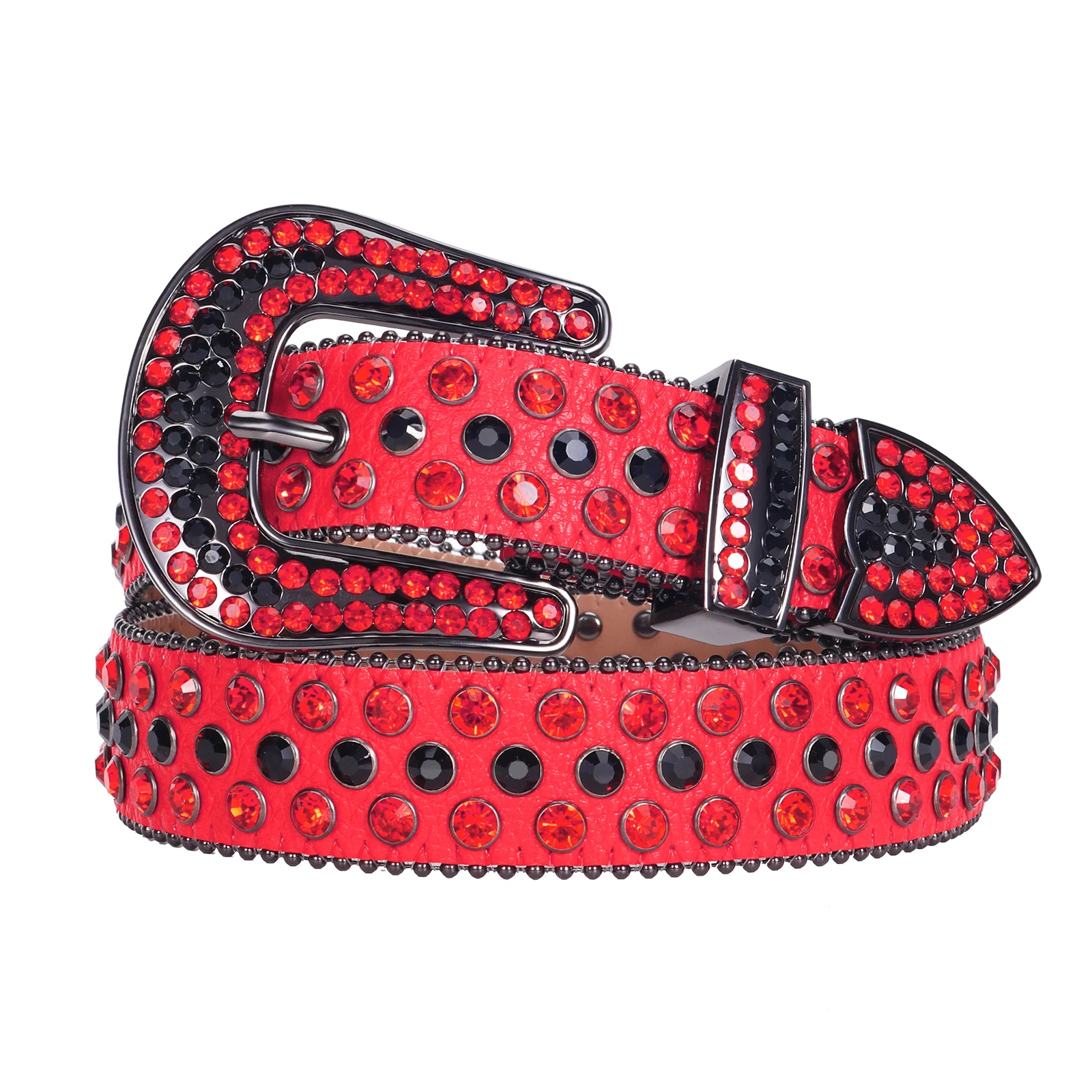 Western Rhinestone Belts Luxury Fashion Studded Belt for Women Men ремень cinto masculino sintirones para mujer Garment Accessor