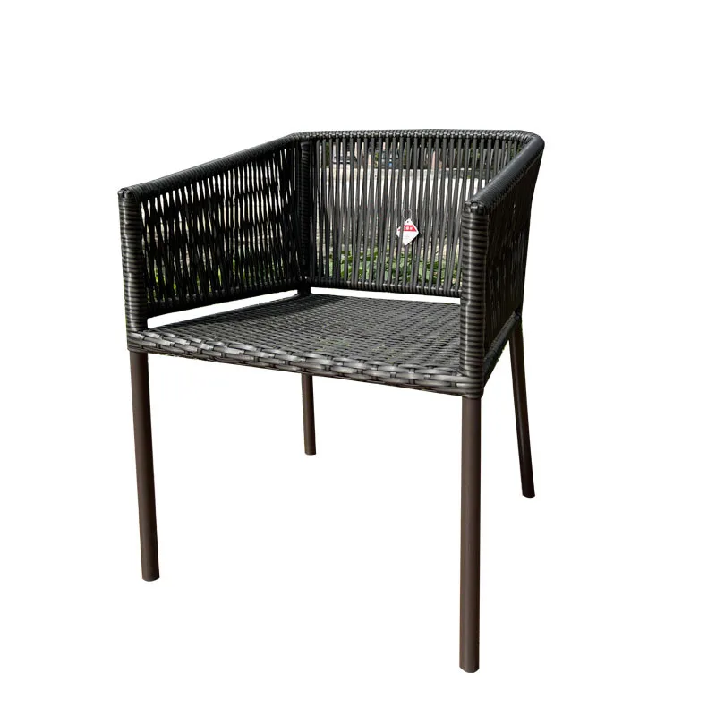 Outdoor rattan chair three-piece set table and chair courtyard terrace garden outdoor waterproof and sunscreen casual rattan cha