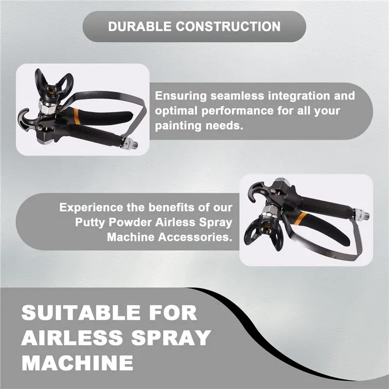 ABJN-High Pressure Airless Spray Gun Putty Powder Airless Spray Machine Accessories Suitable For Wagner Pump Sprayer