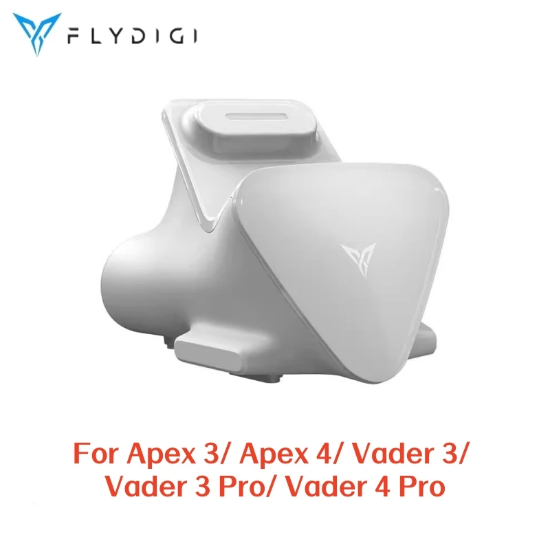 قاعدة شحن Flydigi لـ Apex 3 Apex 4 Vader 3 Vader 3 Pro وحدة تحكم شاحن لاسلكي قاعدة شحن شفط مغناطيسي