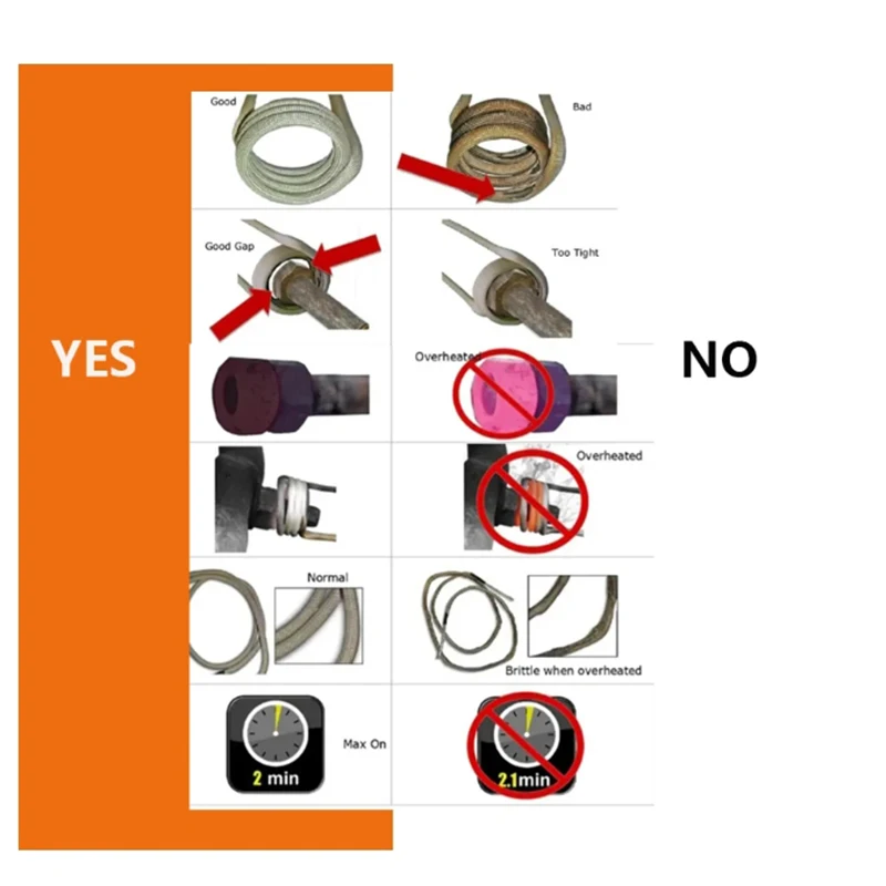 Kit de calentador de inducción magnético de 1800W, portátil, pequeño, sin llama, para quitar pernos, herramienta de reparación de automóviles, 4 bobinas, máquina de calentamiento de 110V/220V