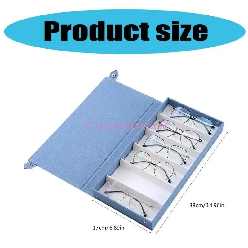 N5KF Office Office Eyewear Storage Glasses عرض نظارات الأزياء
