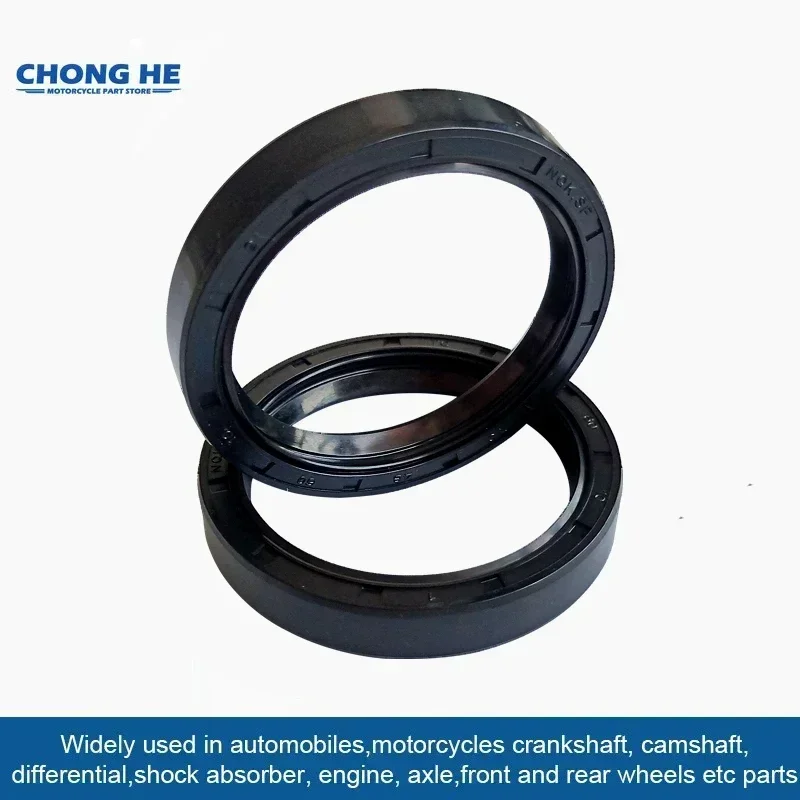 48x58x10 48 58 48*58 Front Shock Fork Damper Shaft Oil Seal Retainers For Yamaha WR250F WR250 WR450F 04-09 2011 WR450 WR 250 450