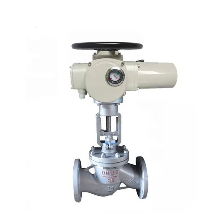 Gate Valve Globe Valve Multi-turn Electric Actuator DN40 Steam Control Valves with Electric Actuators