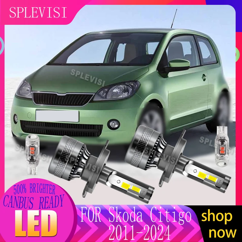 

making night driving safer improve your nighttime visibility LED Light For Skoda Citigo 2011 2012 2013 2014 2015 2016 2017-2024