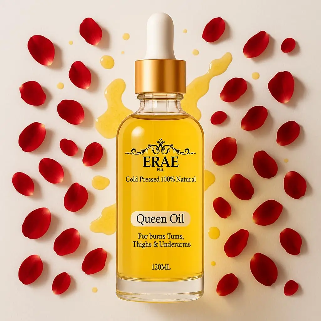 

Масло для тела Nourish Body Oil, восстанавливающее упругость кожи, 120 мл, ERAE Queen Oil для ягодиц, живота, бедер, подмышек, 7 масел холодного отжима.