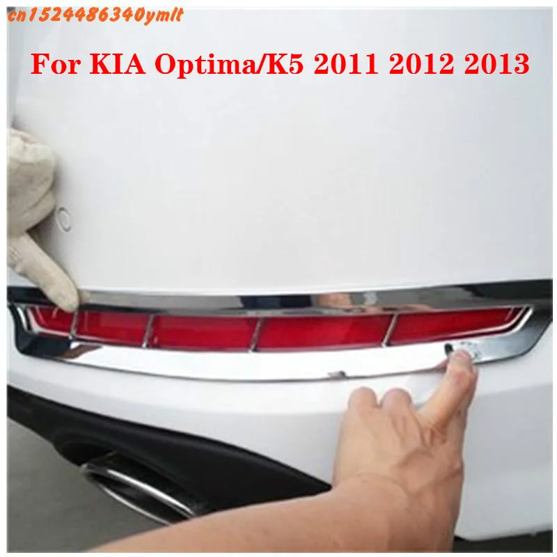 

Car Accessories For Kia Optima/k5 2011 2012 2013 2pcs/set High-quality Abs Chrome After Fog Light Lamp Cover Trim Car-covers
