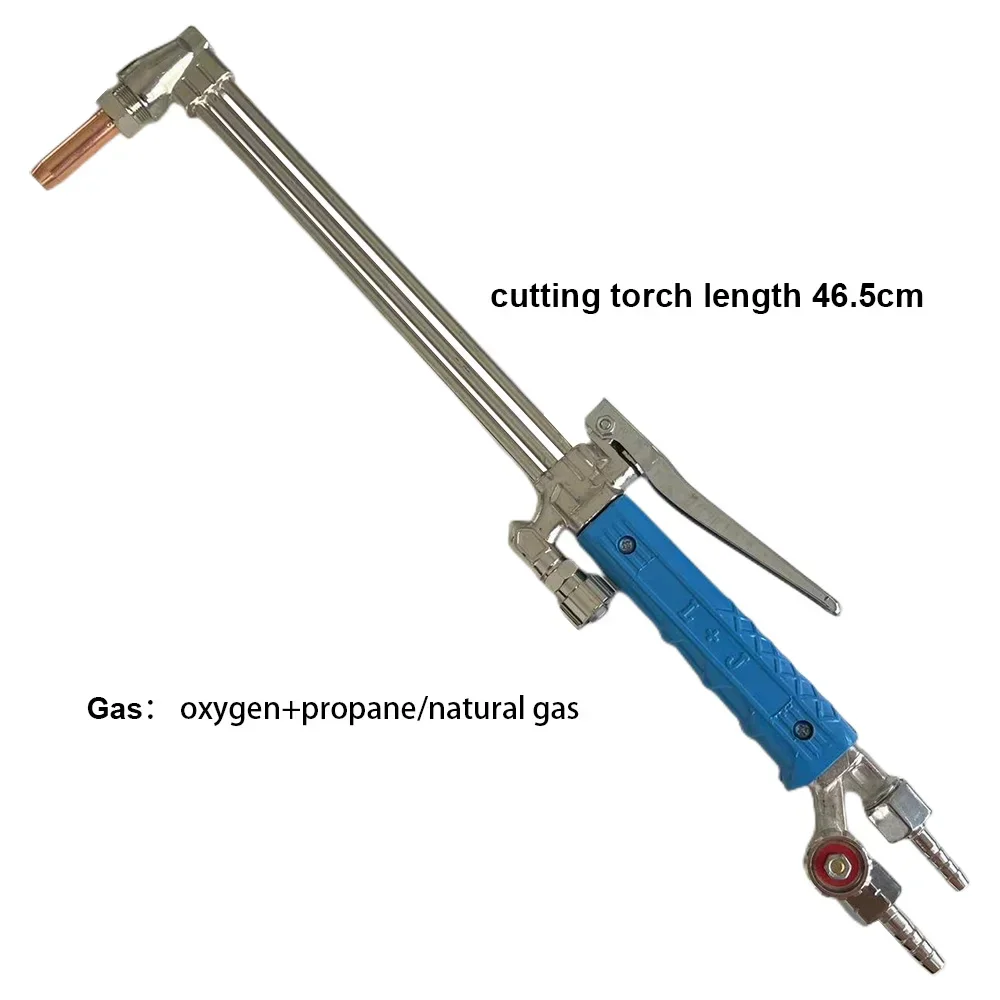 Gas-Schneidbrenner-Schneidspitzen, Edelstahl, dreirohrig, G02-30, manipulationssicher, Sauerstoff, Propan, Acetylengas, USA-Stil, Metall