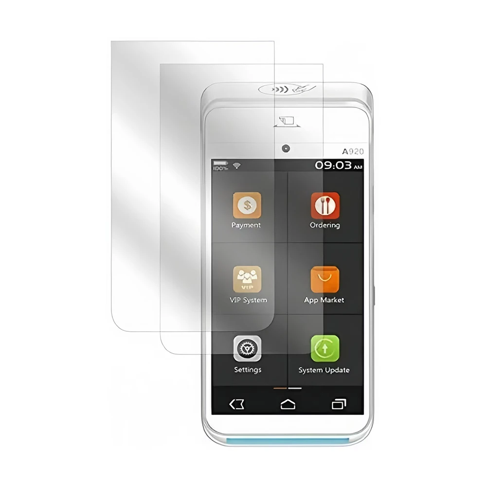 

For Pax A920 A920Pro Tempered glass film handheld POS terminal screen protector