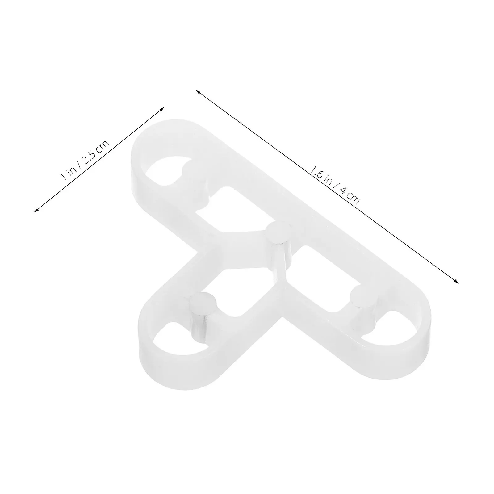 100Pcs Tile Leveling System T-Shaped Tile Spacers Positioning Tool for Ceramic Floor Installation Accurate Leveling Kit